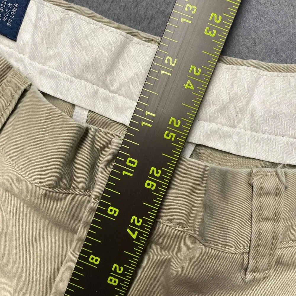 Polo Ralph Lauren Pants Mens 36x32 Beige Preston Chino 100% Cotton Classic Fit‎
